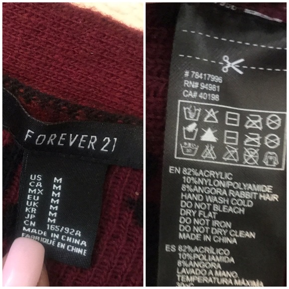 👑✅PRICE FIRM✅ Red Leopard Cardigan with studded details - Picture 6 of 10